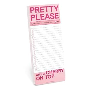 Seller image for Knock Knock Pretty Please Make-a-List Pads for sale by Grand Eagle Retail