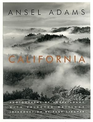 Seller image for [Publisher's Advertisement]: California. Photographs by Ansel Adams with Selected Writings Edited by Andrea G. Stillman for sale by Between the Covers-Rare Books, Inc. ABAA