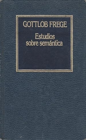 Seller image for Estudios Sobre Semntica (Spanish Edition) for sale by Von Kickblanc