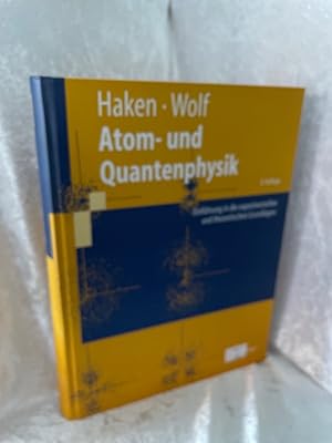 Immagine del venditore per Atom- und Quantenphysik: Einfhrung in die experimentellen und theoretischen Grundlagen (Springer-Lehrbuch) Einfhrung in die experimentellen und theoretischen Grundlagen venduto da Antiquariat Jochen Mohr -Books and Mohr-