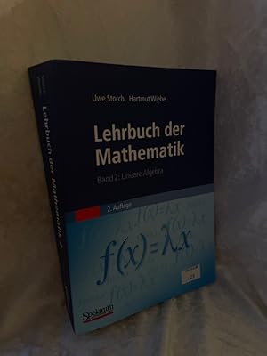 Seller image for Lehrbuch der Mathematik, Band 2: Lineare Algebra Lineare Algebra for sale by Antiquariat Jochen Mohr -Books and Mohr-