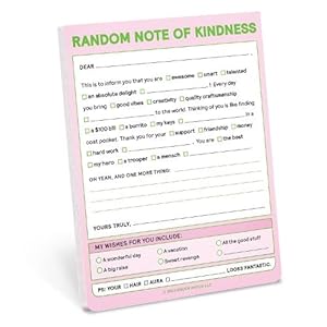 Seller image for Knock Knock Random Note of Kindness Nifty Note for sale by Grand Eagle Retail