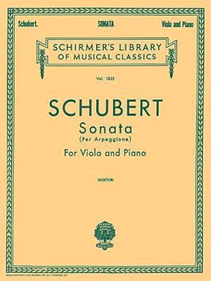 Seller image for Sonata Per Arpeggione: Viola and Piano (Paperback) for sale by AussieBookSeller