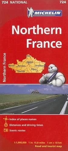 Seller image for Michelin Northern France Road and Tourist Map (Folded) for sale by Grand Eagle Retail