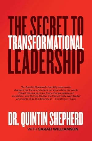 Bild des Verkufers fr The Secret to Transformational Leadership zum Verkauf von moluna