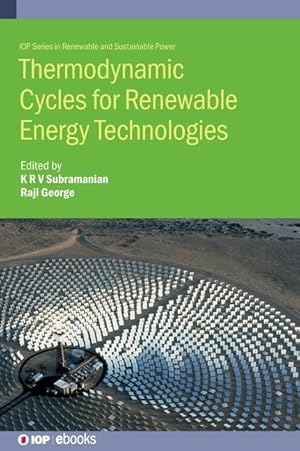 Bild des Verkufers fr Thermodynamic Cycles for Renewable Energy Technologies zum Verkauf von moluna