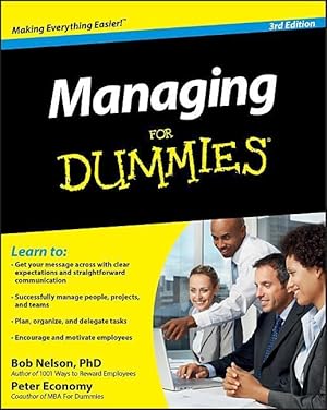 Bild des Verkufers fr Managing for Dummies 3e zum Verkauf von moluna