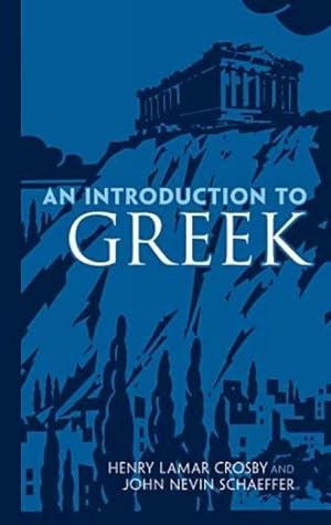 Imagen del vendedor de An Introduction to Greek a la venta por moluna