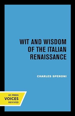 Seller image for Wit and Wisdom of the Italian Renaissance for sale by moluna