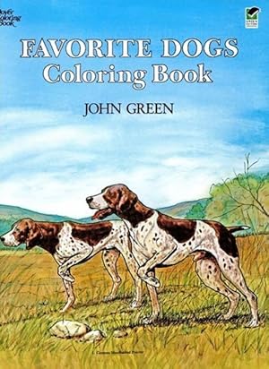 Bild des Verkufers fr Favorite Dogs Coloring Book zum Verkauf von moluna