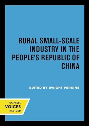 Bild des Verkufers fr Rural Small-Scale Industry in the People\ s Republic of China zum Verkauf von moluna