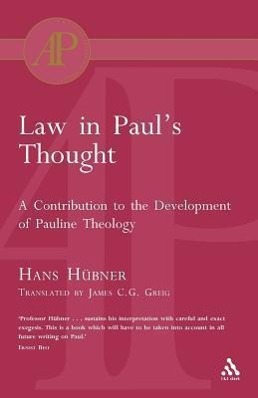 Imagen del vendedor de LAW IN PAULS THOUGHT a la venta por moluna