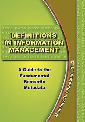 Seller image for Definitions in Information Management for sale by moluna