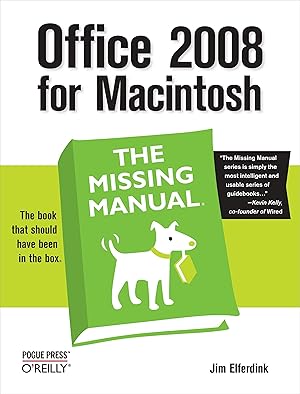 Bild des Verkufers fr Office 2008 for Macintosh: The Missing Manual: The Missing Manual zum Verkauf von moluna