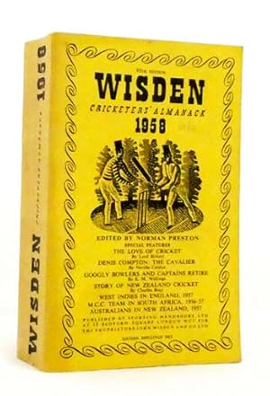 Seller image for Wisden Cricketers' Almanack 1958 for sale by Adelaide Booksellers