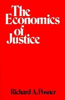 Bild des Verkufers fr The Economics of Justice zum Verkauf von moluna