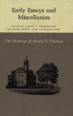 Bild des Verkufers fr Thoreau, H: Writings of Henry David Thoreau - Early Essays a zum Verkauf von moluna