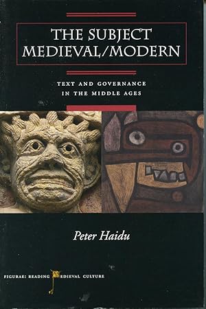 Bild des Verkufers fr The Subject Medieval/Modern: Text and Governance in the Middle Ages zum Verkauf von moluna