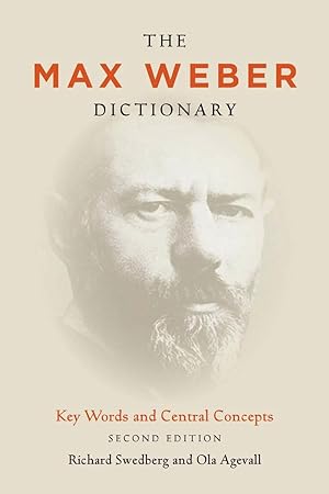 Bild des Verkufers fr The Max Weber Dictionary: Key Words and Central Concepts zum Verkauf von moluna