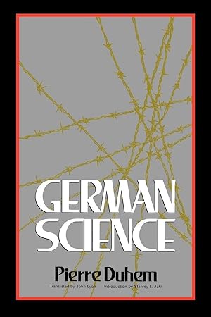 Imagen del vendedor de German Science: Some Reflections on German Science/German Science and German Virtues a la venta por moluna