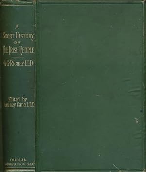 Imagen del vendedor de A Short History of the Irish People, Down to the Date of the Plantation of Ulster a la venta por Barter Books Ltd