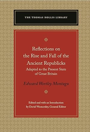 Imagen del vendedor de Reflections on the Rise & Fall of the Ancient Republics a la venta por moluna