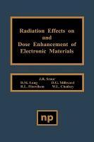 Bild des Verkufers fr RADIATION EFFECTS ON & DOSE EN zum Verkauf von moluna