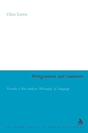 Bild des Verkufers fr WITTGENSTEIN & GADAMER zum Verkauf von moluna