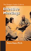 Bild des Verkufers fr The Managers Pocket Guide to Effective Meetings zum Verkauf von moluna