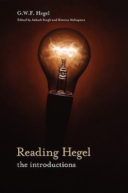 Bild des Verkufers fr Reading Hegel: The Introductions zum Verkauf von moluna