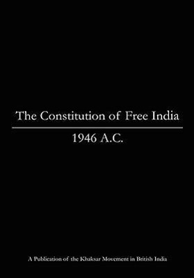 Bild des Verkufers fr CONSTITUTION OF FREE INDIA 194 zum Verkauf von moluna