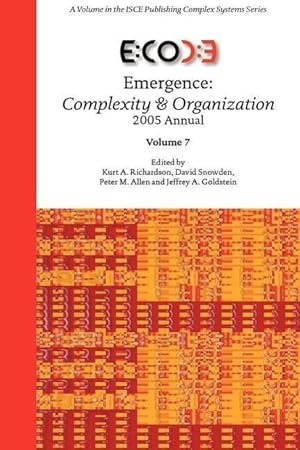 Bild des Verkufers fr Emergence: Complexity & Organization 2005 Annual zum Verkauf von moluna
