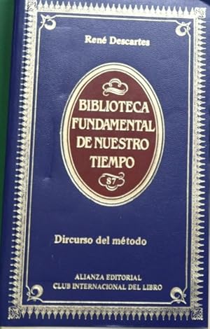 Seller image for Discurso del mtodo for sale by Librera Alonso Quijano