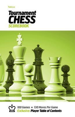 Bild des Verkufers fr Tabiya Tournament Chess Scorebook: Cover Style: White with Green Graphic zum Verkauf von moluna
