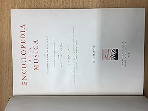 Seller image for Enciclopedia de la Musica Tomo 2 for sale by Libros nicos