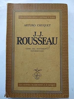 Imagen del vendedor de J.J. Rousseau a la venta por Libros nicos