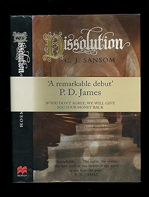 DISSOLUTION (First edition - first impression, flat-signed by the author, with the original wrapa...