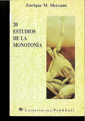 Imagen del vendedor de 20 estudios de la monotoni?a (Narrativa) (Spanish Edition) a la venta por Papel y Letras