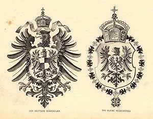 Reichswappen, "Der Deutsche Adler", "Das kleine Reichswappen".