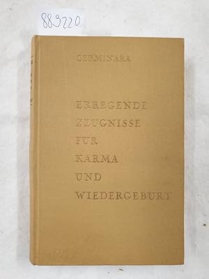 Bild des Verkufers fr Erregende Zeugnisse fr Karma und Wiedergeburt : zum Verkauf von Versand-Antiquariat Konrad von Agris e.K.