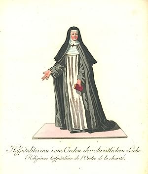 Seller image for Hospitaliterinn vom Orden der christlichen Liebe. for sale by Antiquariat Clemens Paulusch GmbH