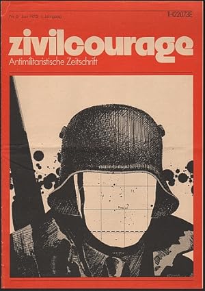 Bild des Verkufers fr Zivilcourage. Antimilitaristische Zeitschrift. 1. Jg. Nr. 6, Juni 1975. zum Verkauf von Antiquariat A. Suelzen