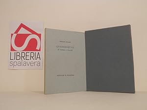 Bild des Verkufers fr Quadernetto di letture e ricordi zum Verkauf von Libreria Spalavera