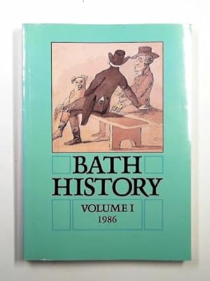 Seller image for Bath History: Volume I, 1986 for sale by Cotswold Internet Books