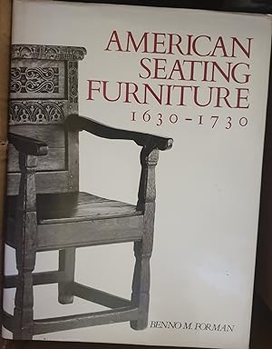 Seller image for AMERICAN SEATING FURNITURE 1630 - 1730. for sale by Libreria Lopez de Araujo