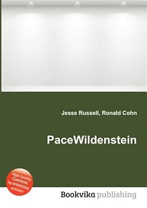 Image du vendeur pour Pacewildenstein mis en vente par GreatBookPrices