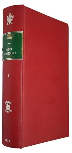 Imagen del vendedor de Flora Zambesiaca. Vol. 4 a la venta por PEMBERLEY NATURAL HISTORY BOOKS BA, ABA