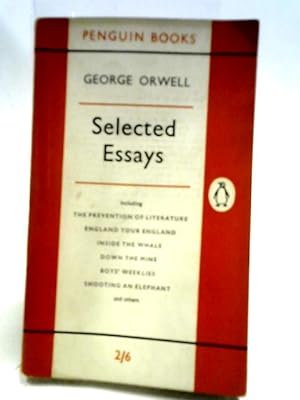 Immagine del venditore per Selected Essays (Penguin) venduto da World of Rare Books