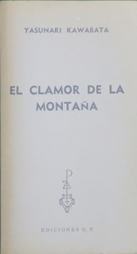Imagen del vendedor de El clamor de la montaa a la venta por Librera Alonso Quijano