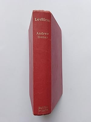 Seller image for A Commentary on Leviticus for sale by Books & Bobs